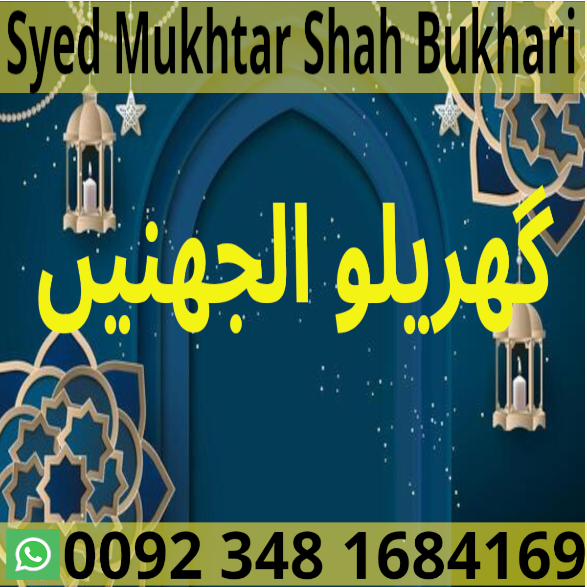Syed Mukhtar Shah Bukhari - Consultation
