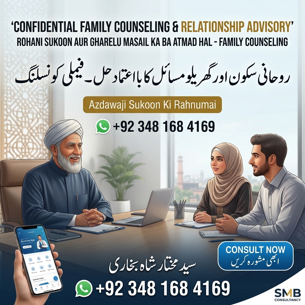 Syed Mukhtar Shah Bukhari - Consultation