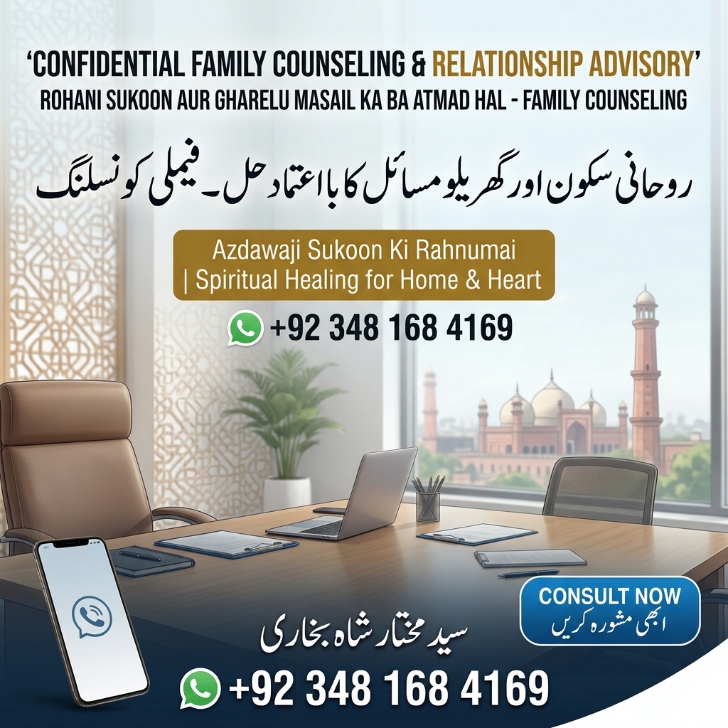 Syed Mukhtar Shah Bukhari - Consultation
